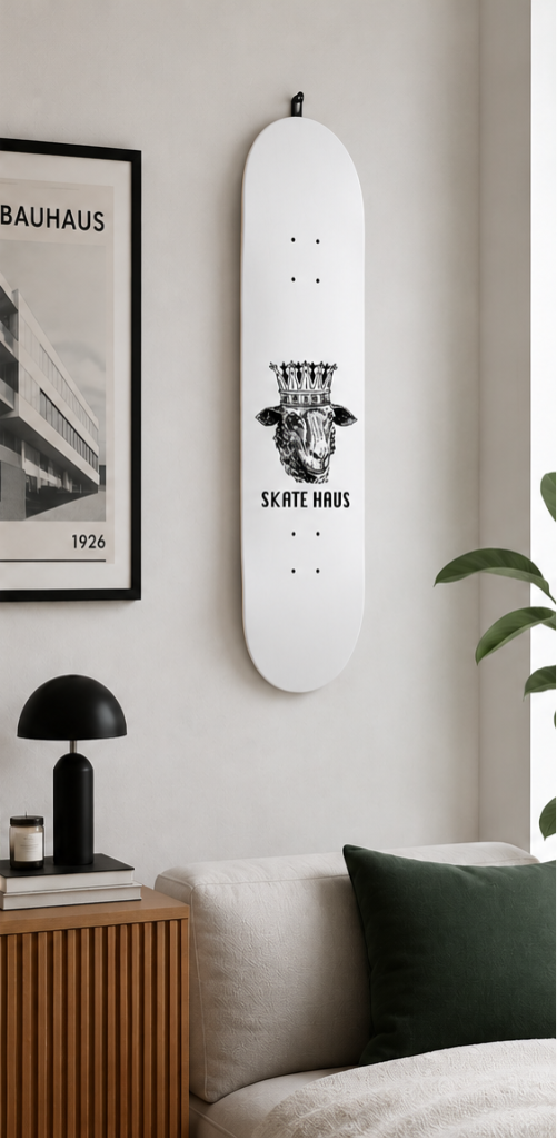 King Sheep Skate Haus deck in bedroom